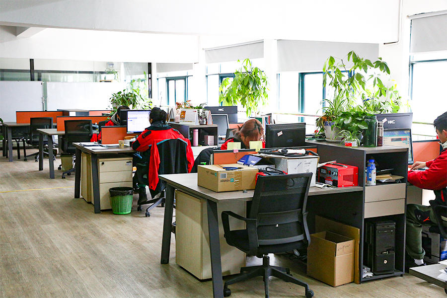 Ambiente do escritório da empresa