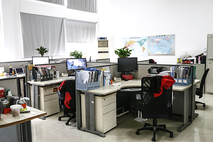 Ambiente do escritório da empresa