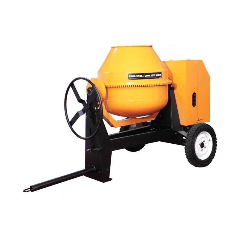 Misturador de concreto COM-350L/400L/450L com estrutura durável de alta eficiência e potência flexível