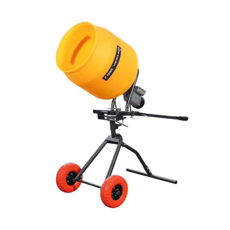 Misturador concreto PDM-100L com mobilidade fácil do suporte do tripé do tambor do PE