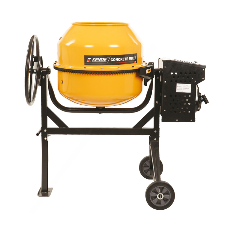 Misturador de concreto COM-160L/180L com hélices duplas para mistura eficiente e durável